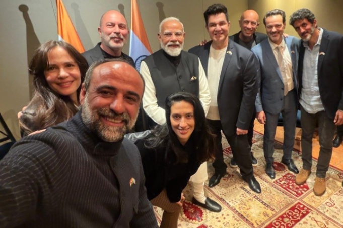 ‘Fauda’ Star Lior Raz Meets PM Modi in Israel; Calls it a ‘Huge Honor’