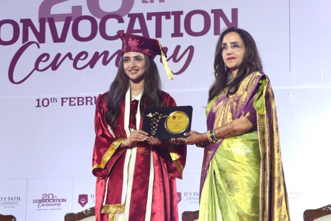 Sreeleela Graduates With A Medical Degree