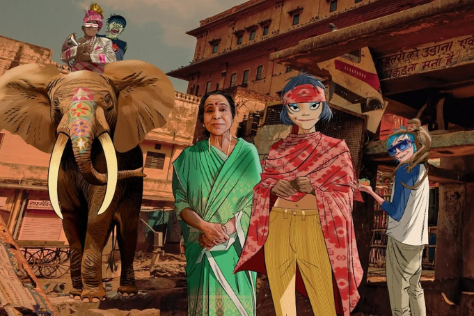 Gorillaz Team Up With Asha Bhosle For ‘The Shadowy Light,’ Post The India Tour Tease