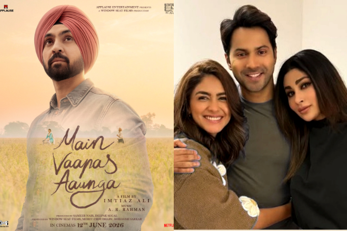 Diljit Dosanjh-Imitiaz Ali’s ‘Main Vaapas Aaunga’ To Lock Horns With Varun Dhawan-Mrunal Thakur’s ‘Hai Jawani Toh Ishq Hona Hai’
