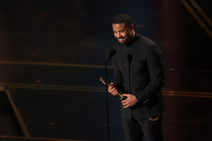 Michael B. Jordan Wins the Oscar and Shouts Out Denzel Washington, Halle Berry and More: ‘I Stand Here Because of the People Who Came Before Me’