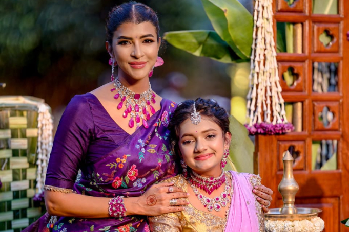 Lakshmi Manchu lavishly celebrated her daughter, Vidya Nirvana’s ‘Half Saree ceremony’ (EXCLUSIVE)