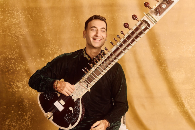 Rishab Rikhiram Sharma debuts next-gen electric sitar, ties with hospital chain to launch music-driven mental health intiative