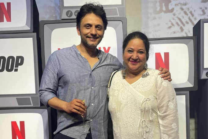Mohammad Zeeshan Ayyub and wife Rasika Agashe