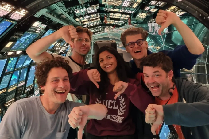 From the sets of 'Project Hail Mary'