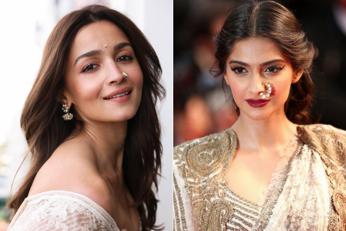 From Alia Bhatt to Sonam Kapoor: The Humble Nose Ring Becomes a Global Fashion Statement