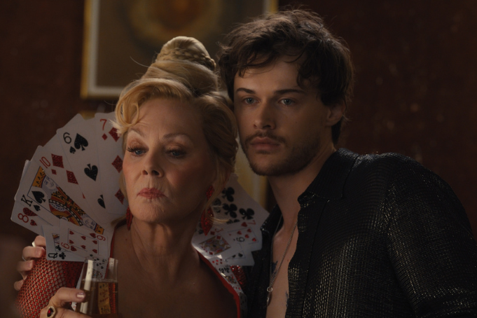 Jean Smart and Christopher Briney in Hacks Season 3 (HBO)