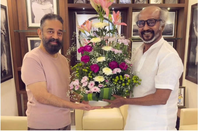 Kamal Haasan and Rajinikanth
