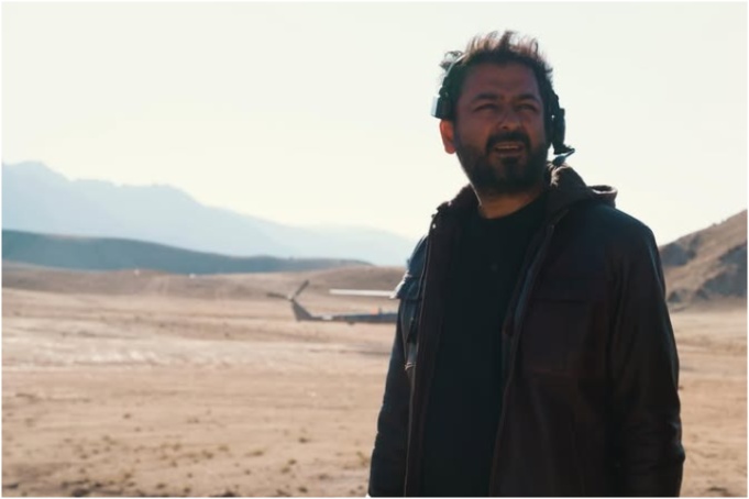Aditya Dhar on the sets of 'Dhurandhar: The Revenge'
