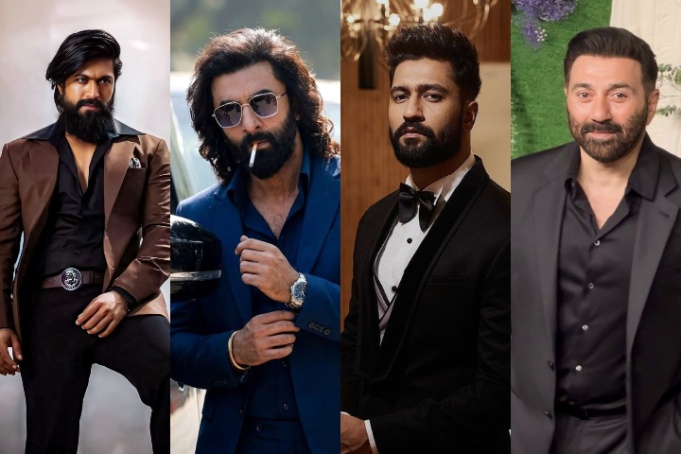 (L-R) Yash, Ranbir Kapoor, Vicky Kaushal and Sunny Deol