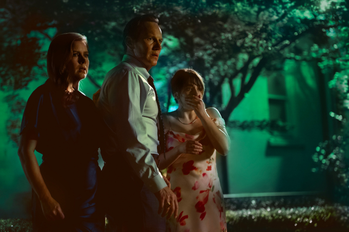 Amy Adams, Patrick Wilson and Lily Colias in Cape Fear (Apple TV)