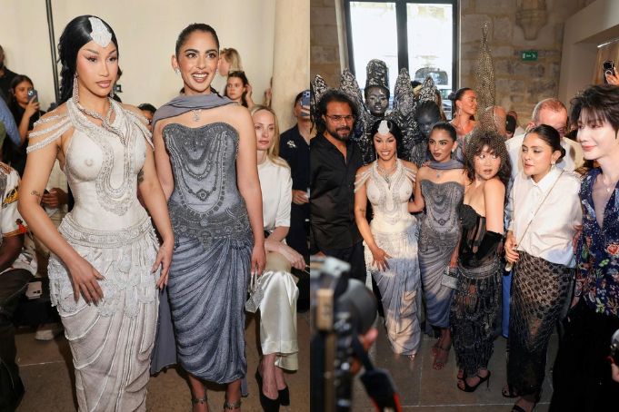 Cardi B Embraces Sculptural Couture at Rahul Mishra’s ‘DEVI’ Presentation at Paris Haute Couture Week 2026