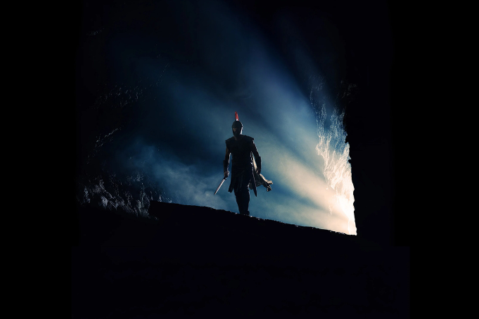 Matt Damon as Odysseus in The Odyssey (Univeral Pictures)