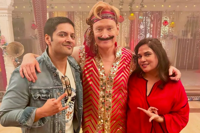 Conan O’Brien Leaves Richa Chadha And Ali Fazal Speechless With His Hindi Film Audition