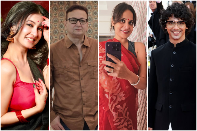 (L-R): Monami Ghosh, Bharat Kaul, Sohini Paul and Niranjan Mondal