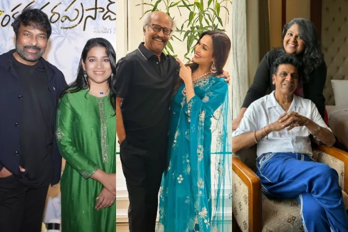 Chiranjeevi, Rajinikanth, Shiva Rajkumar and Nandamuri Balakrishna’s Daughters Choose Production Over Acting