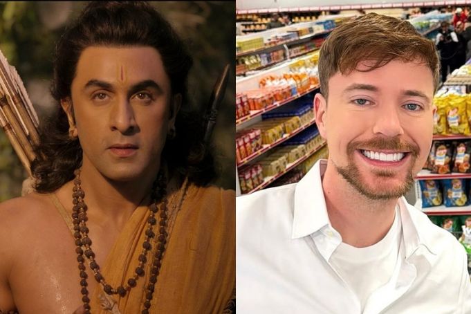 MrBeast Chants ‘Jai Shree Ram’ With Ranbir Kapoor’s Help at ‘Ramayana’ Event in Mumbai