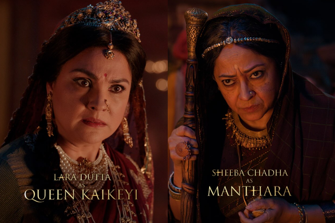 ‘Ramayana’: Lara Dutta’s Kaikeyi Takes Centre Stage In New Poster, Sheeba Chaddha Is Manthara